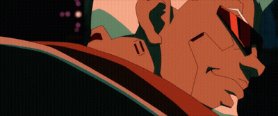 Close Up Cartoon Face With Number 11 GIF