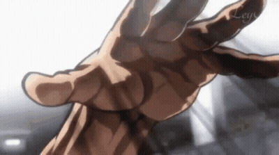 Close Up Cartoon Hand Reaching Out GIF