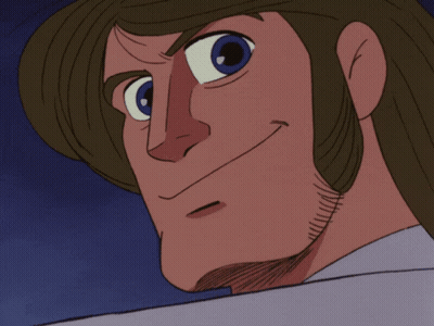 Close Up Cartoon Smiling Face GIF