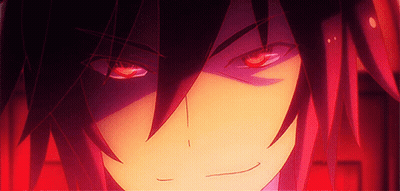 Close Up Character With Red Eyes GIF