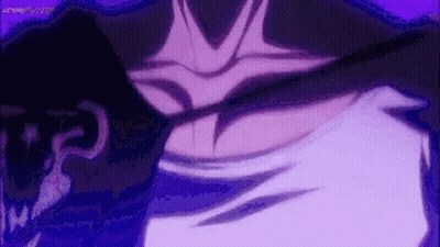 Close Up Chest And Shoulder Purple Background GIF