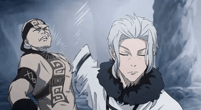 Close Up Ear With Words Wake Up Kid It's Mushoku Tensei Sunday GIF