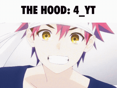 Close Up Eye Saying The Hood 4 YT GIF