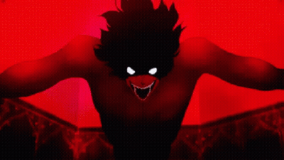 Close Up Eyes With White Light In Dark GIF