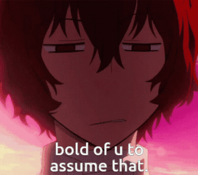 Close Up Face Bold Of U To Assume That GIF