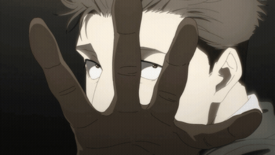 Close Up Face Covered By Hand GIF