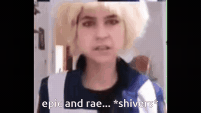 Close Up Face Epic And Rae Shivers GIF