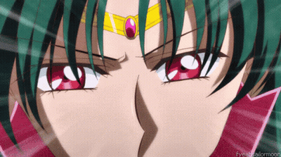 Close Up Face Eye Of The Sailormoon GIF