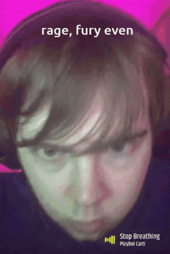 Close Up Face Rage Fury Even GIF