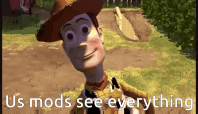Close Up Face Saying I Can See All Of You GIF