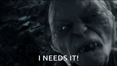 Close Up Face Saying I Need It GIF
