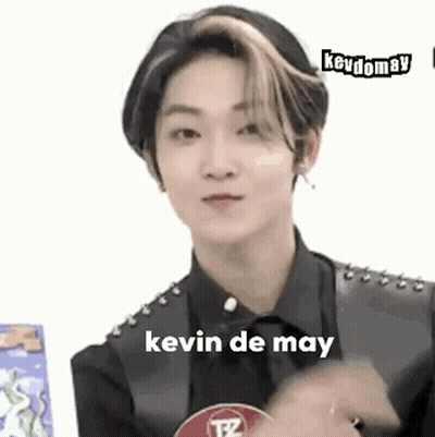 Close Up Face Saying Kevin De May GIF