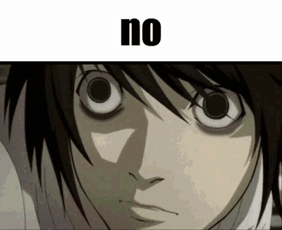 Close Up Face Saying No GIF