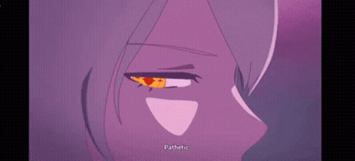 Close Up Face Saying Pathetic GIF
