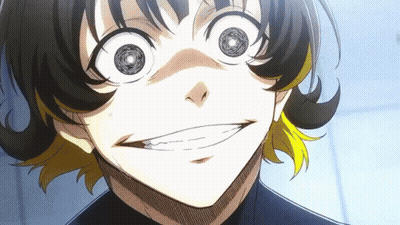 Close Up Face With Big Eyes And Smile GIF