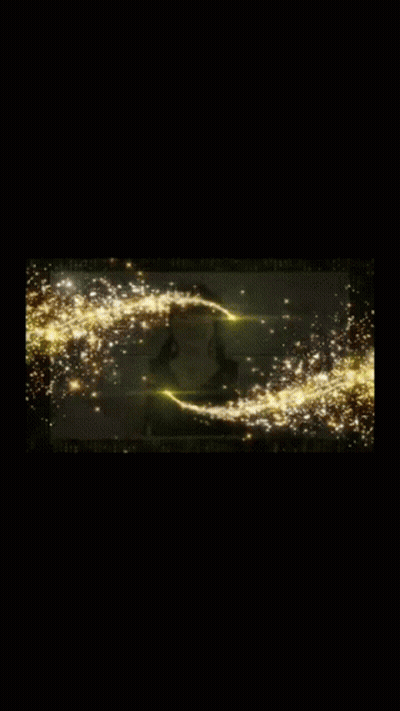 Close Up Face With Black Eyes And Smile GIF