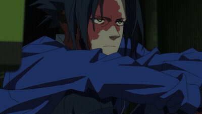 Close Up Face With Blue Jacket GIF