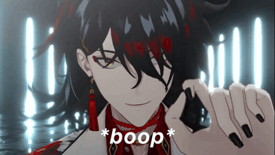 Close Up Face With Boop GIF
