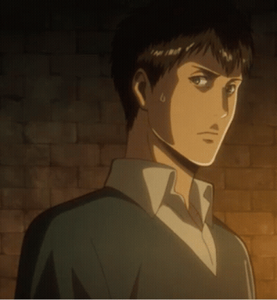 Close Up Face With Brick Wall GIF
