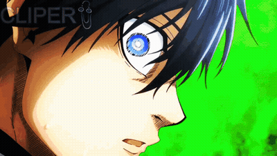 Close Up Face With Clipper GIF