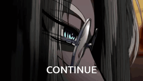 Close Up Face With Continue Below GIF