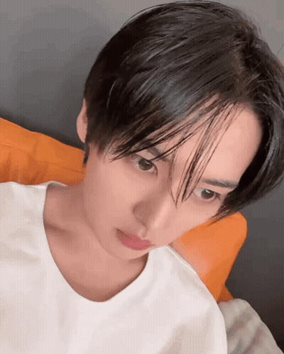 Close Up Face With Eyes Closed GIF