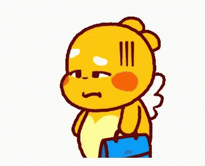 Close Up Face With Fefe Written On It GIF