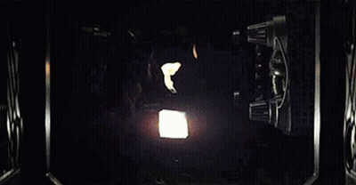 Close Up Face With Flame GIF