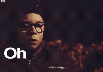 Close Up Face With Glasses Saying FFFFUUUUDGE GIF