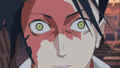 Close Up Face With Green Eye GIF