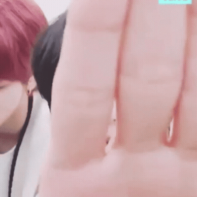 Close Up Face With Hands Around It