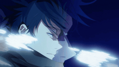 Close Up Face With Light Coming Out Of Eyes GIF