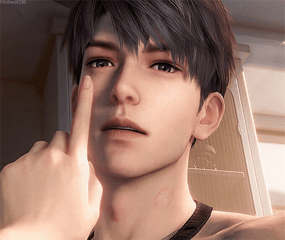 Close Up Face With Malwa1216 GIF