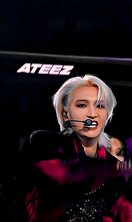 Close Up Face With Microphone GIF