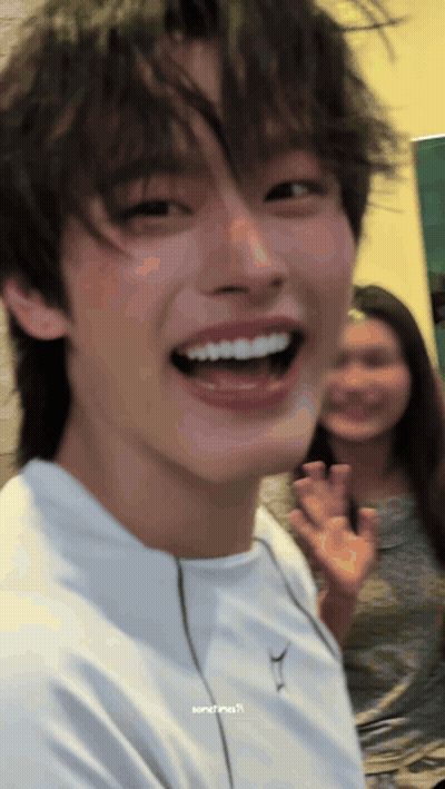 Close Up Face With Nike Logo GIF