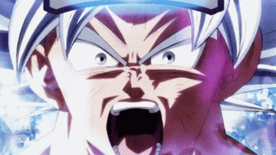 Close Up Face With Purple Background GIF