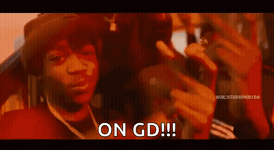 Close Up Face With Red Background And On Gd GIF