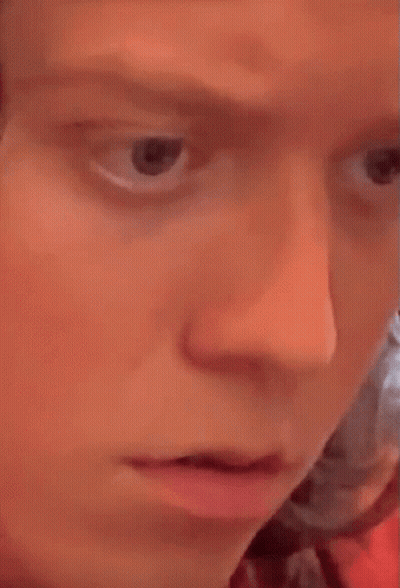 Close Up Face With Slight Smile GIF