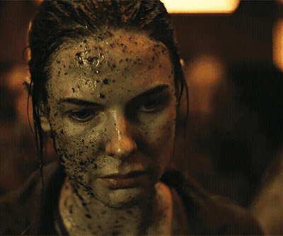 Close Up Face With Spots GIF