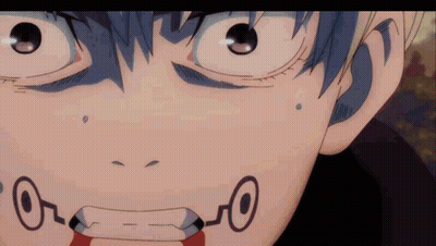 Close Up Face With Tattoo GIF