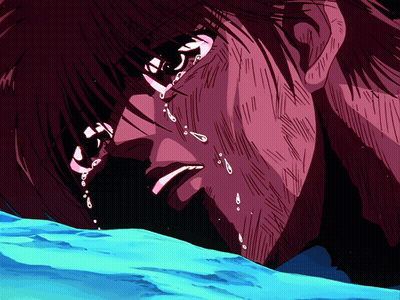 Close Up Face With Tears Running Down GIF