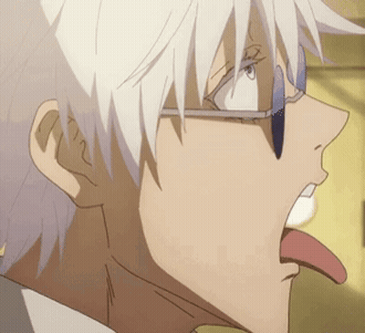 Close Up Face With Tongue Hanging Out GIF