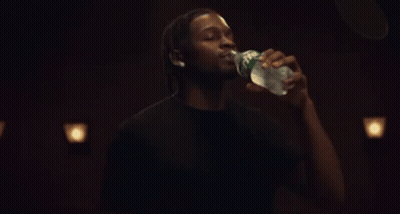 Close Up Face With Water Coming Out GIF