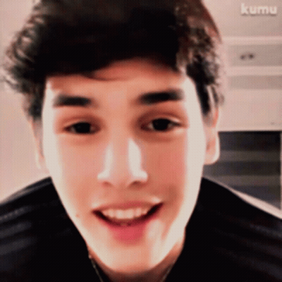 Close Up Face With Word Kumu GIF