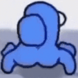 Close Up Figure Twerking Among Us Meme GIF