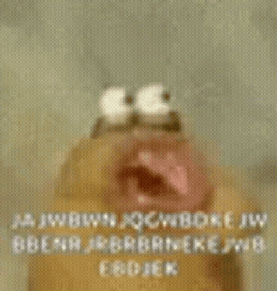 Close Up Frog With Mouth Open GIF