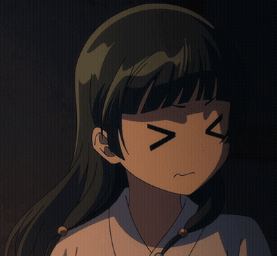Close-Up Girl Smirking GIF
