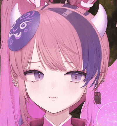 Close Up Girl With Mask On Head GIF