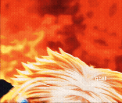 Close Up Hair With Ghost Written GIF