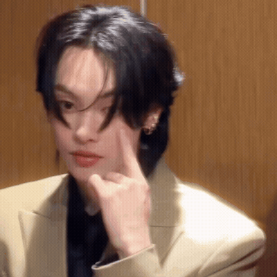 Close Up Hand On Face GIF